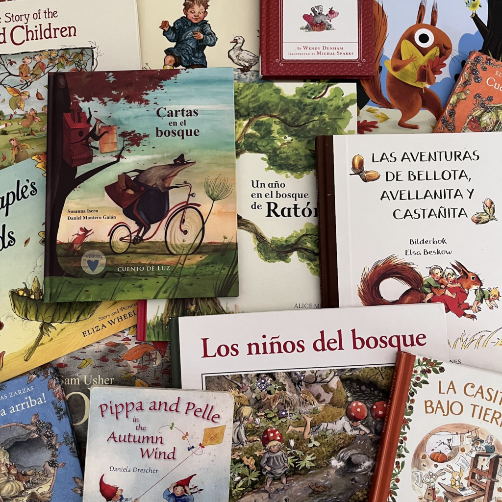 Colección de libros para el otoño y recomendación